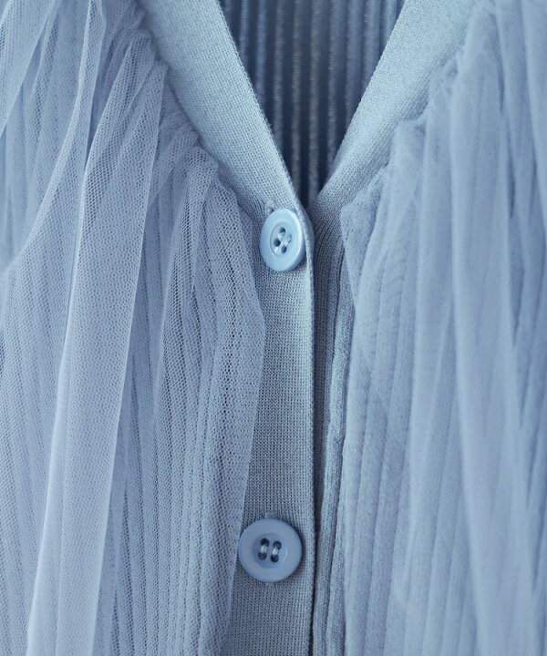 楽天市場】【対象商品70%OFF】春服 夏服 チュール カーディガン  