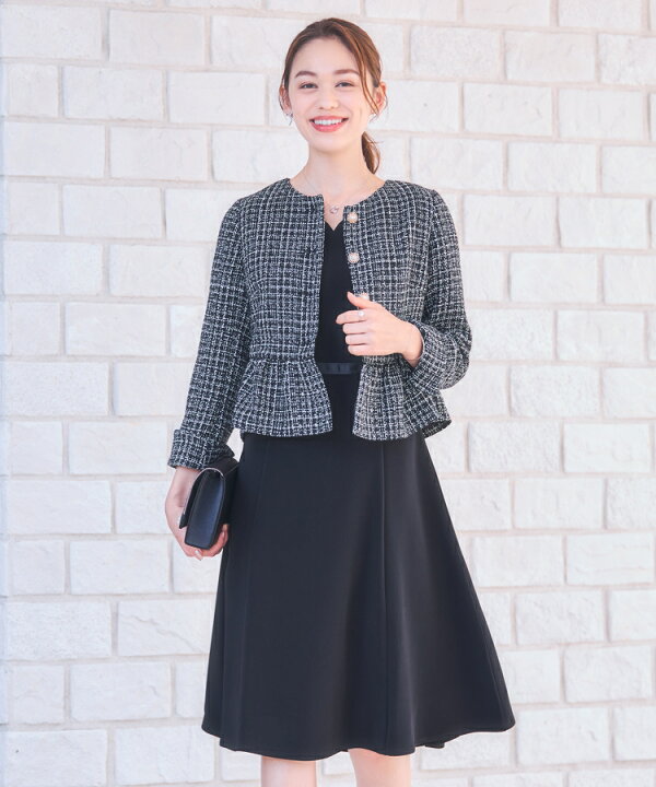 楽天市場】レディースフォーマル アンサンブル セットアップ  