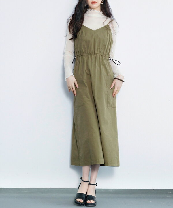 楽天市場】【30%OFFクーポン】ワンピース レディース キャミワンピース 