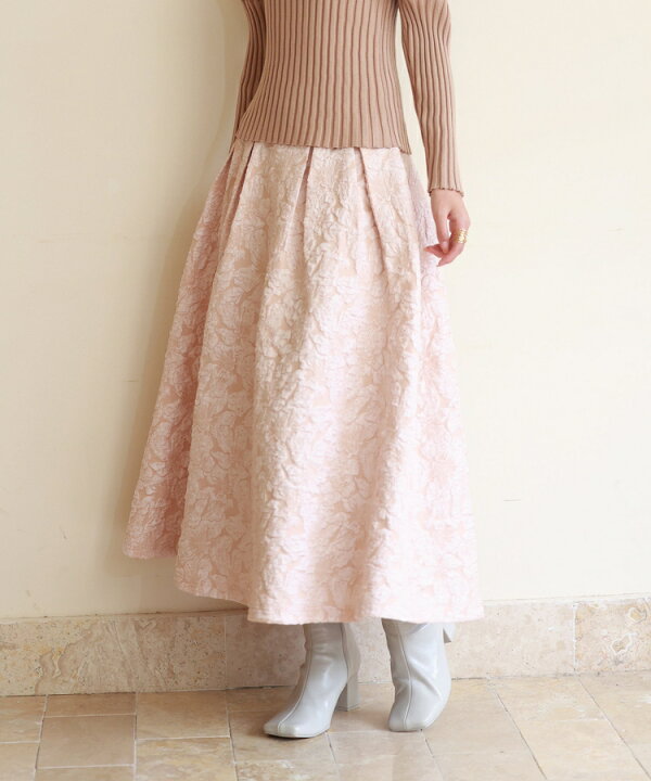 楽天市場】スカート レディース フレアスカート ミモレ丈 フクレ  