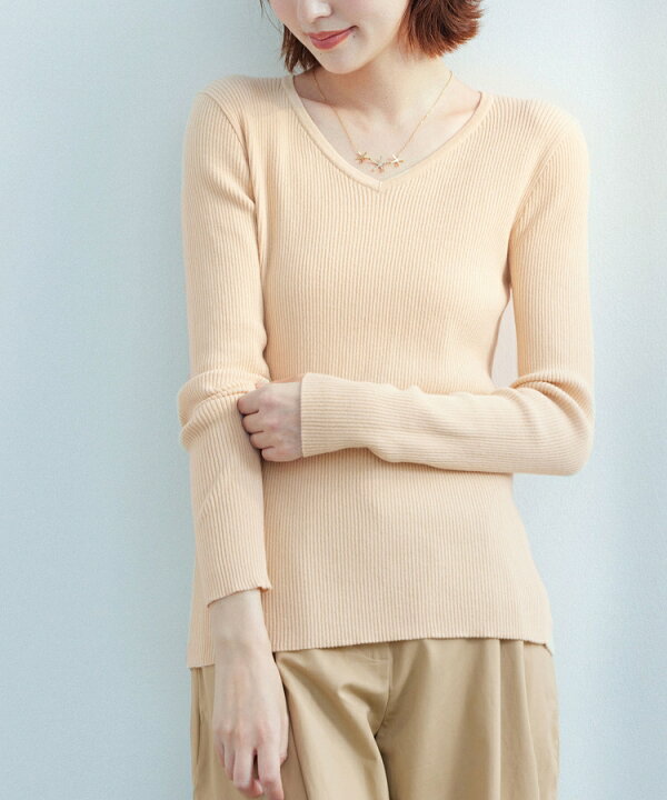 楽天市場】【1点1,280！3枚購入＆クーポンで】レディース Vネック 長袖  