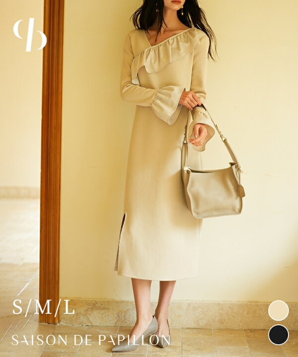 楽天市場】ワンピース カットソーワンピース ミモレ丈 Iライン タイト  