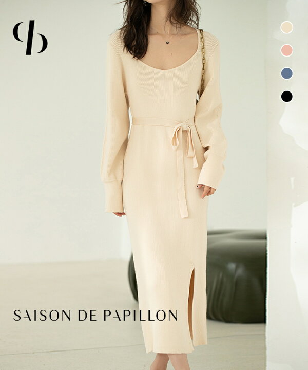 楽天市場 ニットワンピース 長袖 秋 冬 秋冬 ワンピース レディース ニット ダイヤモンドネック ロング丈 Iライン きれいめ タイト リボン サイドスリット スリット 肌見せ 着痩せ モテ服 ベルト ニットワンピ Saison De Papillon 送料無料 Xyf Saison De Papillon 楽天市場 ニットワンピース 長袖 秋 冬 秋冬 ワンピース レディース ニット ダイヤモンドネック ロング丈 Iライン きれいめ タイト リボン サイドスリット スリット 肌見せ 着痩せ モテ服 ベルト ニットワンピ Saison De Papillon 送料無料 Xyf Saison De Papillon
