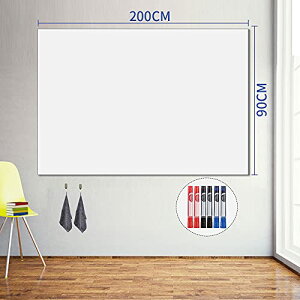 ホワイトボード シート 壁に貼ってはがせる 黒板シート 取り付け簡単 書きやすくて消しやすい diy 壁紙・60日後も文字が消えます・学習
