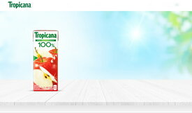 トロピカーナ 100％ジュース アップル 24本