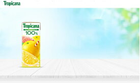 トロピカーナ オレンジ グレープ グレープフルーツ アップル マンゴ- パインアップル パイナップル を2種類2ケース以上で 送料無料トロピカーナ 100％ジュース グレープフルーツ 24本