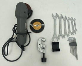 グラインダー　スパナ　六角レンチ　パイプカッター　セット　【中古】　古い商品です