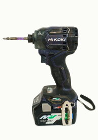 HiKOKI｜ハイコーキ HiKOKI コードレスインパクトドライバ 36V MVBluetooth搭載電池 ディープオーシャンブルー WH36DC 2XPDS　【中古】　中古Aランク