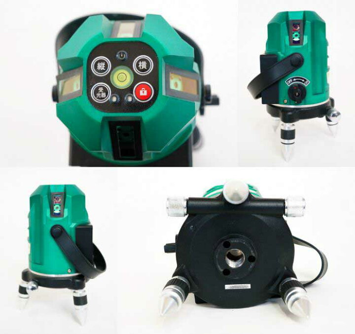 楽天市場】HAYASHI HG4 レーザー墨出し器 Premium green プレミアム 