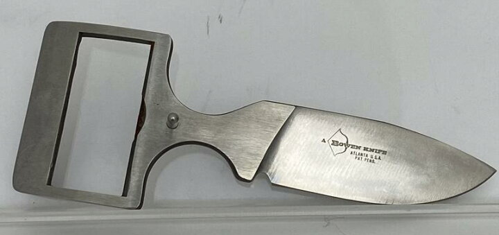 楽天市場】A BOWEN KNIFE バックルナイフ ベルト バックル型 ナイフ 
