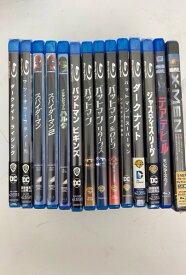 Blu-ray　未開封パッケージ破れ傷あり（XーMEN　ジャスティン・リーグ　ダークナイト　バットマンビギンズ　ダークナイトライジング　マン・オブ・スティール）　中古パッケージ傷あり（デアデビル　バットマン4本　ハルク　スパイダーマン2本）　全14タイトル