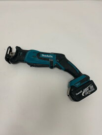 マキタ 18V 充電レシプロソー JR184DZ　【訳アリ】トリガロックボタン壊れ　ロックができません　バッテリーにて動作確認済み　makita　バッテリ1個付き（BL1830）　充電器・ケース・刃の付属はありません　外装中古B　　ランク　【中古】　サビあり　取り切れない傷汚れあり