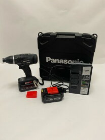 Panasonic デュアル マルチインパクトドライバー 18V5.0Ahセット 黒 EZ75A9LJ2G-B 【中古】　中古ABランク　中古品の為汚れ傷がございます　通電・バッテリーにて動作確認済み