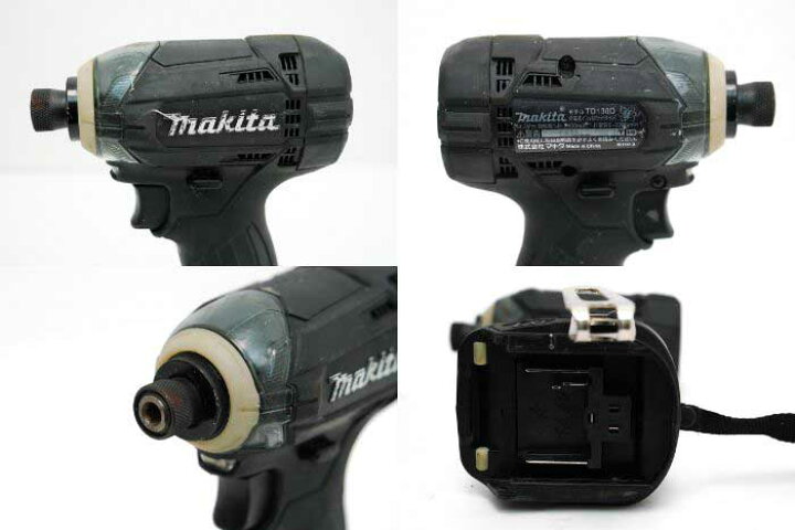 makita マキタ 充電式インパクトドライバ TD138DRFXB 黒 未使用 楽天 