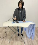 メーカー直送 HS-17 アイロン台 スタンド式 日本製 アイロンスタンド 大型 スタンド式アイロン台 スタン…