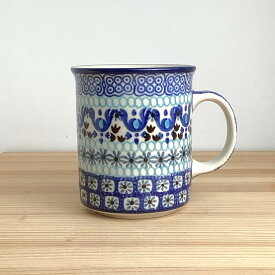 ポーランドから直輸入コーヒーカップ・大サイズ【087】青花