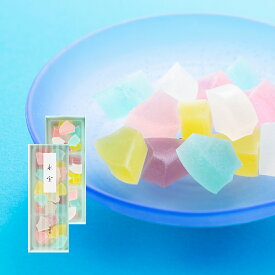 氷室 1箱お菓子 琥珀糖 食べる 宝石 和菓子 2022 夏 スイーツ ギフト 贈答 セット 涼菓 夏 寒天 彩雲堂 松江