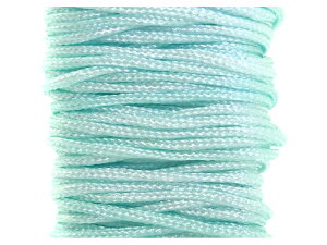 『5m』 ポリエステル 紐 1.0mm A アクセサリー 作製用 糸 ハンドメイド アクセサリーパーツ 材料 アクセサリー パーツ ハンドメイドパーツ 数珠 念珠 用 白 黒 レッド ブルー イエロー ピンク パ