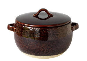 一人用炊飯鍋(アメ釉)