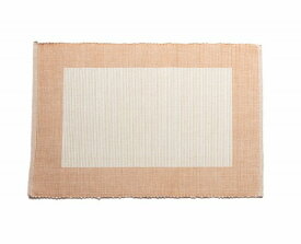 ランチョンマット（オレンジ） Z2933 [テーブルマット ランチマット コットン 綿 ナチュラル ]