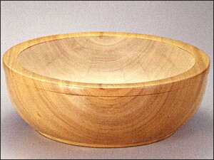 木製 尺3こね鉢 栓白木G