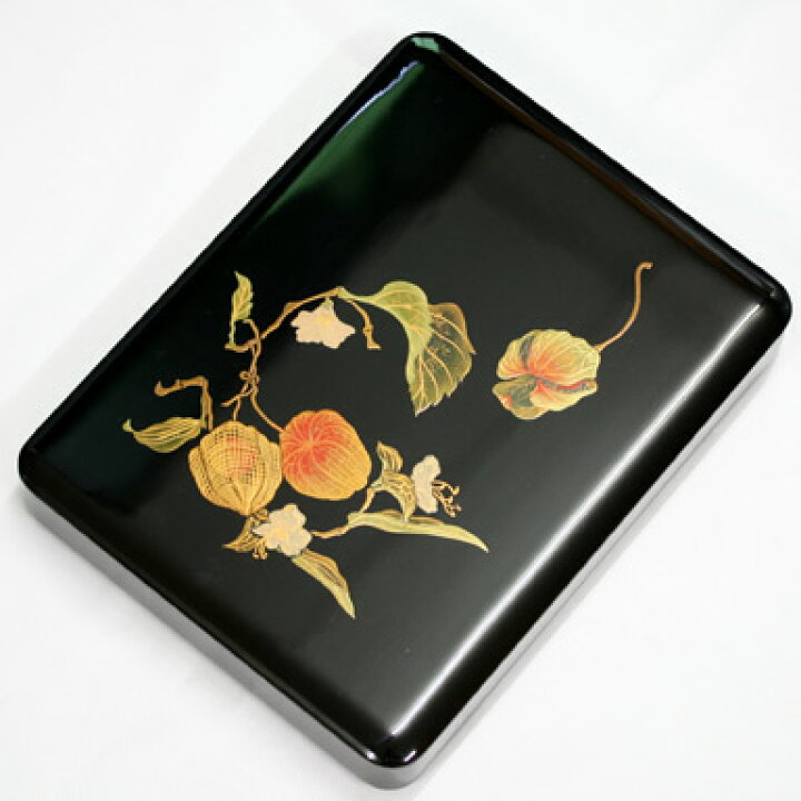 楽天市場】木製漆器 硯箱 蒔絵 ほおずき 国産 越前漆器 高級 手書き 