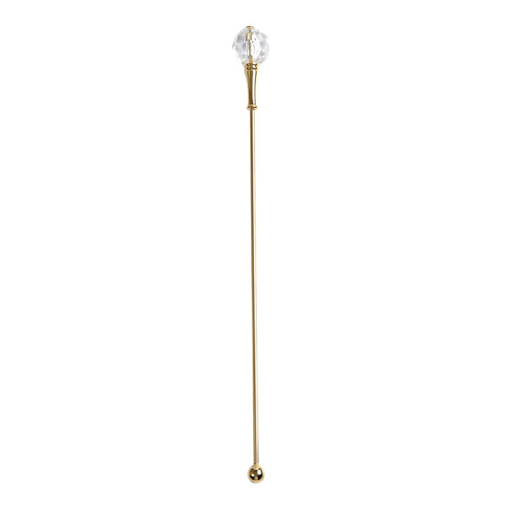 楽天市場】クリスタルマドラー ゴールド 【メール便可】 ステンレス製 