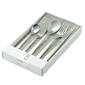 SUNAO 5ピースセット ディナーナイフ ディナーフォーク ディナースプーン ケーキフォーク ティースプーン 各1本ずつ オールステンレス 燕三条 燕振興工業 graf 食洗器対応 18-8ステンレス カト