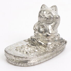 箸置き 錫 招き猫と小判【メール便 選択可】