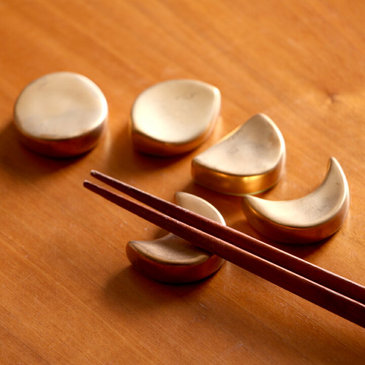 ⭐︎新品未使用⭐︎月の満ち欠けの箸置き 5個セット 箸置き さつまいも