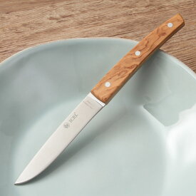 ICEL イセル ウッドハンドル テーブルナイフ ST05 オリーブ ディナーナイフ ステーキナイフ