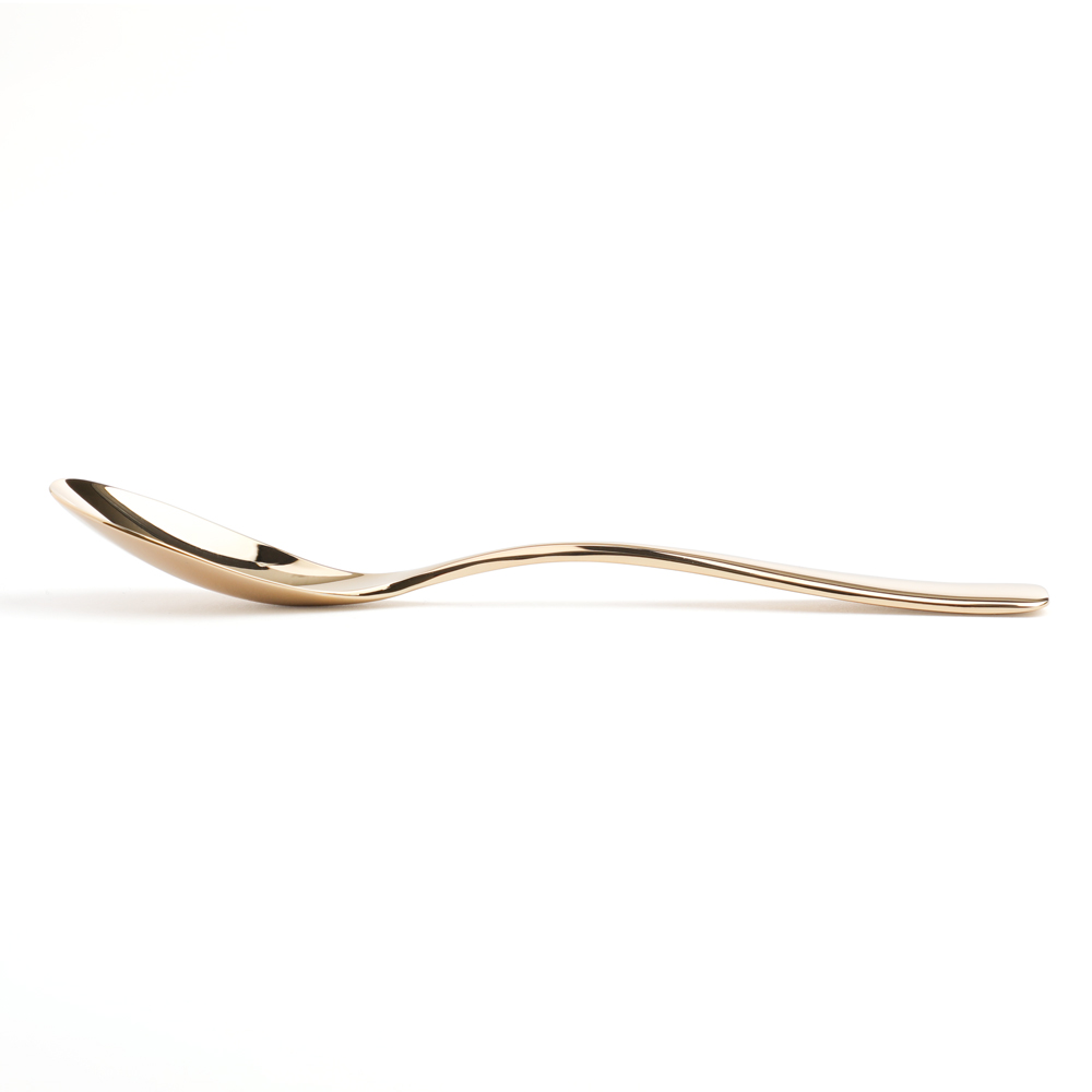 【名入れ可】COPPER the cutlery Gold mirror アイススプーン バターナイフ2本セット カパーザカトラリー ゴールドミラー  | 京都匙亀