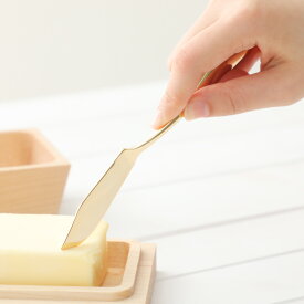 【名入れ可】 COPPER the cutlery Gold mirror バターナイフ1本 カパーザカトラリー ゴールドミラー 【メール便は送料無料】