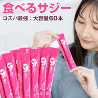 【公式】ちゅるっとサジー 大容量60本｜個包装スティック 食べる...