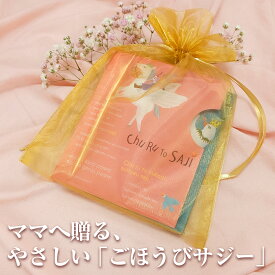 出産祝い ギフト ちゅるっとサジー 公式 2週間分｜オーガンジー包み・カード付き 個包装スティック 鉄分・葉酸 産後ママへのプレゼントに