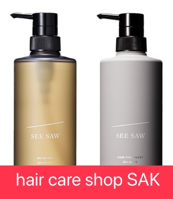 【楽天市場】【アップデートシーソー】 ルベル NEW シーソー シャンプー バランス 500ml トリートメント バランス 500ml セット  （LebeL SEE SAW)（リニューアル）: hair care shop SAK