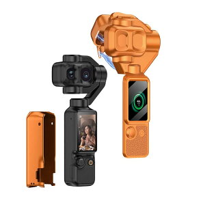 4 Osmo Pocket �J�o�[ �t���ی� Pro 4P DJI DJI �S�ʕی�P�[�X �h�o �}�O�l�b�g�� �ϏՌ� �X�g���b�v�t�� �I�Y���|�P�b�g4 Pro �A�N�Z�T���[ �ی�P�[�X �|�[�^�u�� �L�Y�h�~ �������� ������� �֗� 