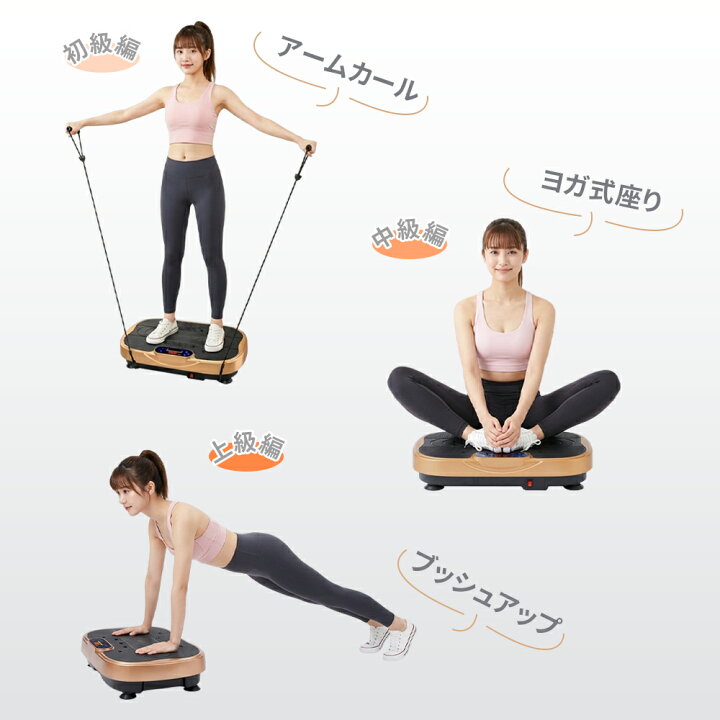 楽天市場】【2026年最新型】DOMIYA 振動マシン ダイエット器具 120段階 