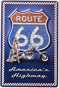 �u���L�Ŕ� 1000�~�|�b�L�� �A�����J�� route66 AMERICA'S HIGHWAY ���[�g66 USA �A�����J�G�� z312