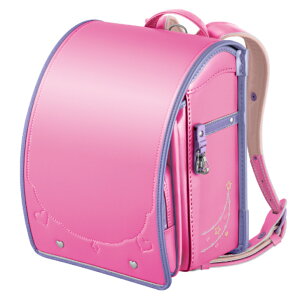 【クーポン利用で1100円OFF】女の子2025年度 セイバン 天使のはね ランドセルユアメイト シャイニーポップA4フラットファイル&タブレット対応サイズパールブルー×パールパープルパールピン