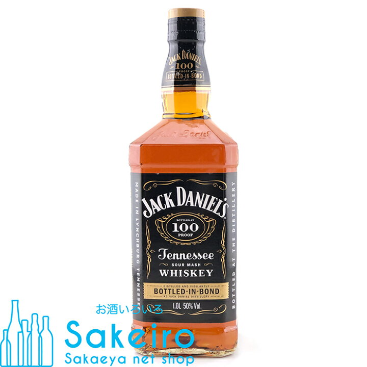 楽天市場】ジャック ダニエル ボトルド イン ボンド 100プルーフ 50 