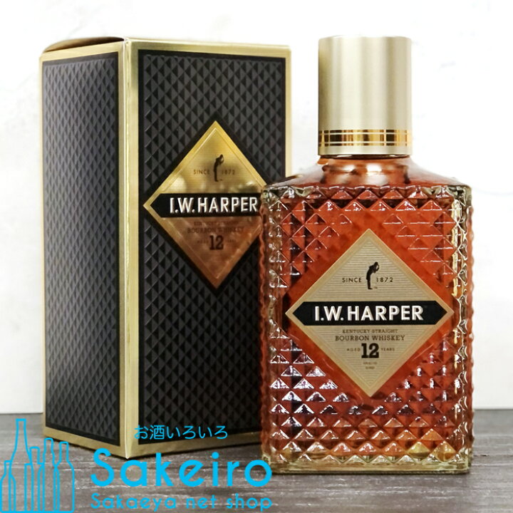 楽天市場】I.W.ハーパー 12年 43％ 750ml[ウイスキー][御歳暮 贈り物 