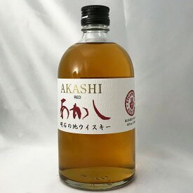 あかし　ホワイトオーク　レッド　ブレンデッド　40％ 500ml[ウイスキー][御歳暮 贈り物 御礼 母の日 父の日 御中元]