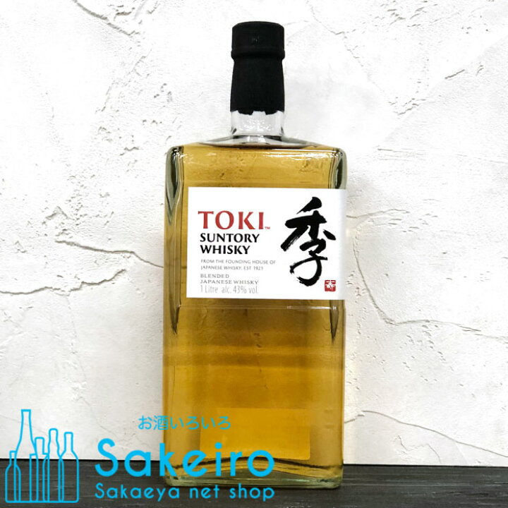 楽天市場】サントリー 季 とき TOKI 43％ 1000ml ブレンデッド 