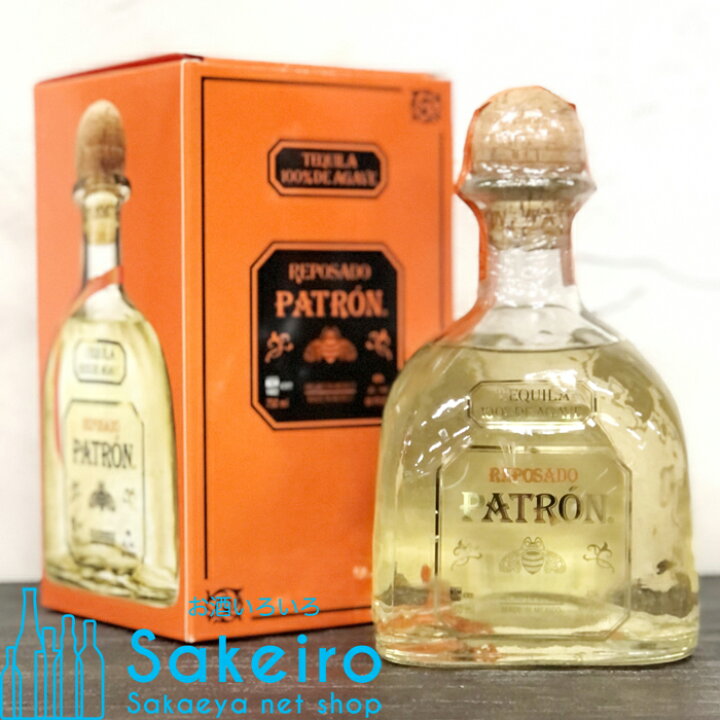 楽天市場】パトロン レポサド テキーラ 40％ 750ml[御歳暮 贈り物 御礼 