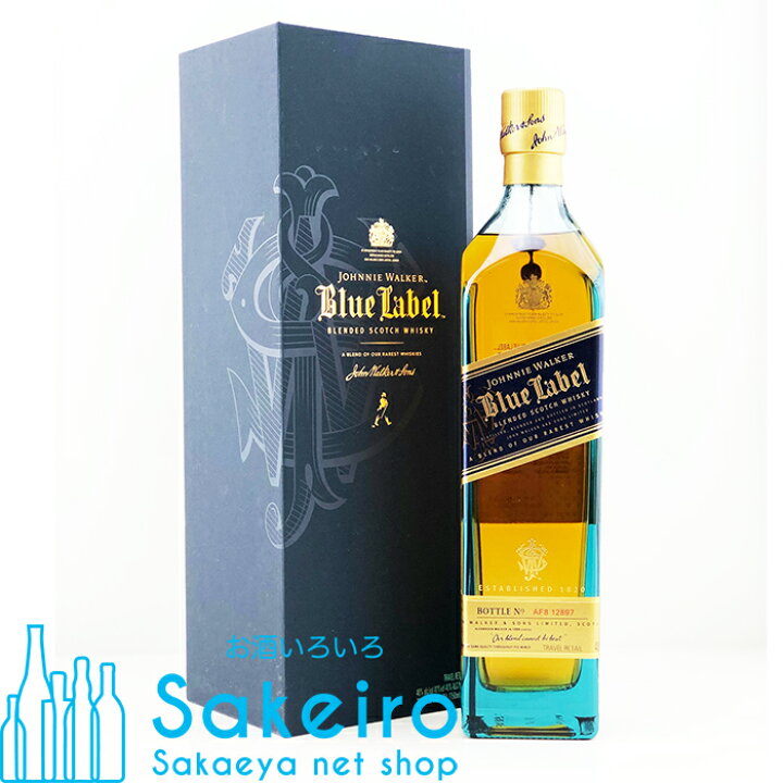 楽天市場】ジョニーウォーカー ブルーラベル 40％ 750ml[ウイスキー 