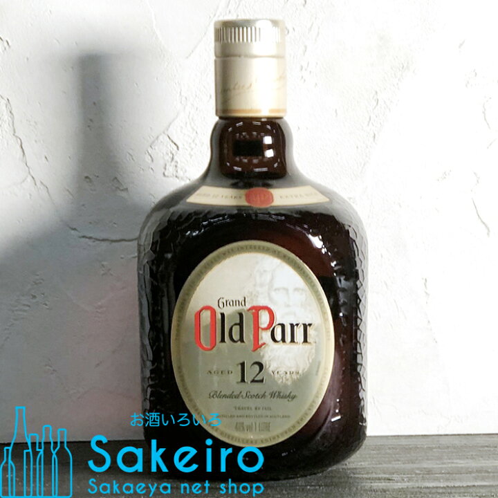 楽天市場】オールド パー 12年 40％ 1000ml 裸瓶[ウイスキー][御歳暮 
