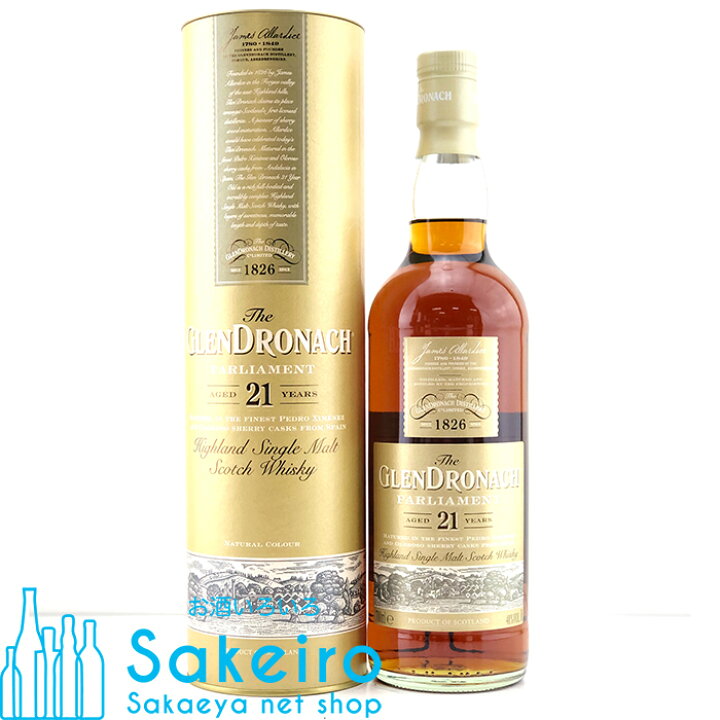 楽天市場】グレンドロナック21年 パーラメント 48％ 700ml[ウイスキー  