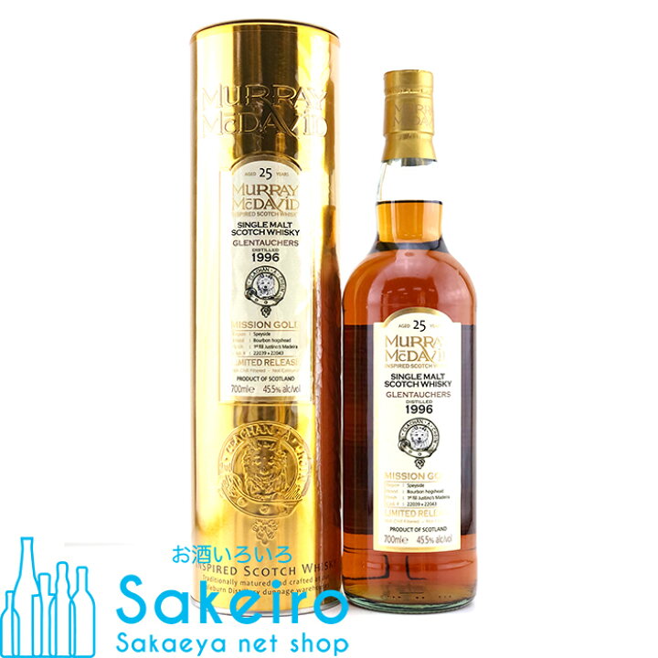 楽天市場】グレントファース 1996 25年 45.5% 700ml マーレイ・マク 