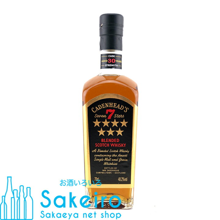 楽天市場】ケイデンヘッド セブンスターズ 30年 48.2％ 700ml 